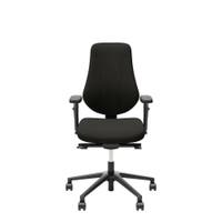 Kontorsarbetsstol Surf Freefloat, hög rygg, armstöd, sitthöjd 45-58 cm