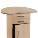 Toppskiva till Pulpet Quantum, 829x584 mm