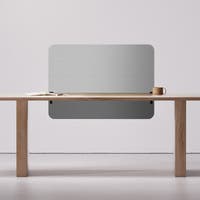 Bordsskärm Edge, nedhäng, 800x700 mm, ljudabsorberande, klädd i tyg