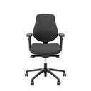 Kontorsarbetsstol Surf Freefloat, mellanhög rygg, armstöd, sitthöjd 45-58 cm