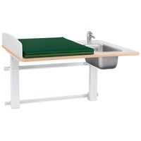 Skötbord Elit Vägg 120 tvättdel, skiva 1200x800 mm