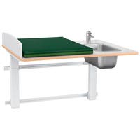 Skötbord Elit Vägg 120 tvättdel, skiva 1200x800 mm