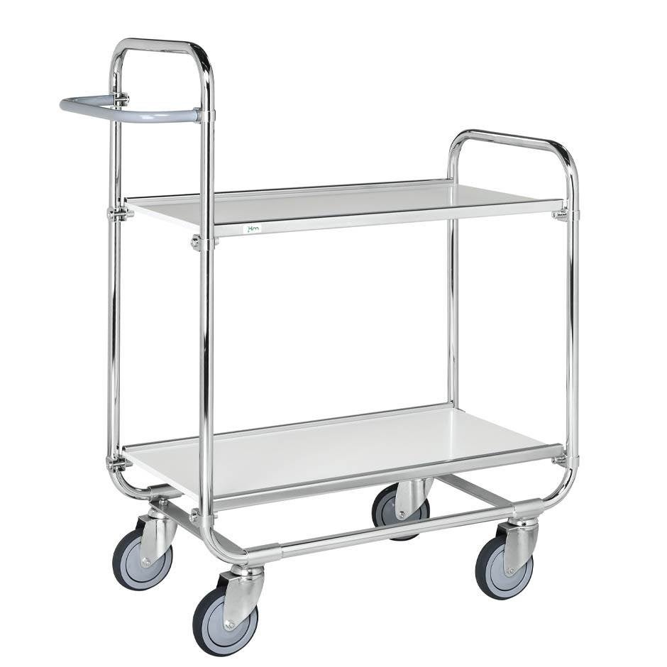 Plockvagn Flex 250, öppna gavlar, L1195 x B470 x H1120mm, kap. 250 kg, broms