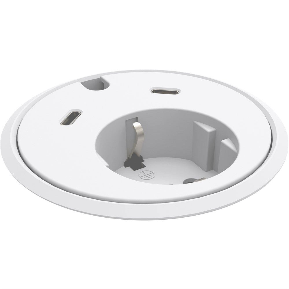 Powerdot 17, 1 el, 2 USB-C, 1 kabelgenomföring