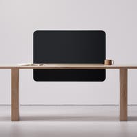 Bordsskärm Edge, nedhäng, 1400x700 mm, ljudabsorberande, klädd i tyg