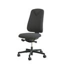 Arbetsstol Höganäs 290 Large med hög rygg, stor ställbarhet, tyg Select