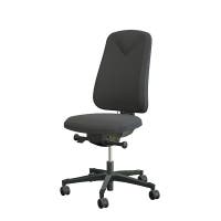 Arbetsstol Höganäs 290 Large med hög rygg, stor ställbarhet, tyg Select