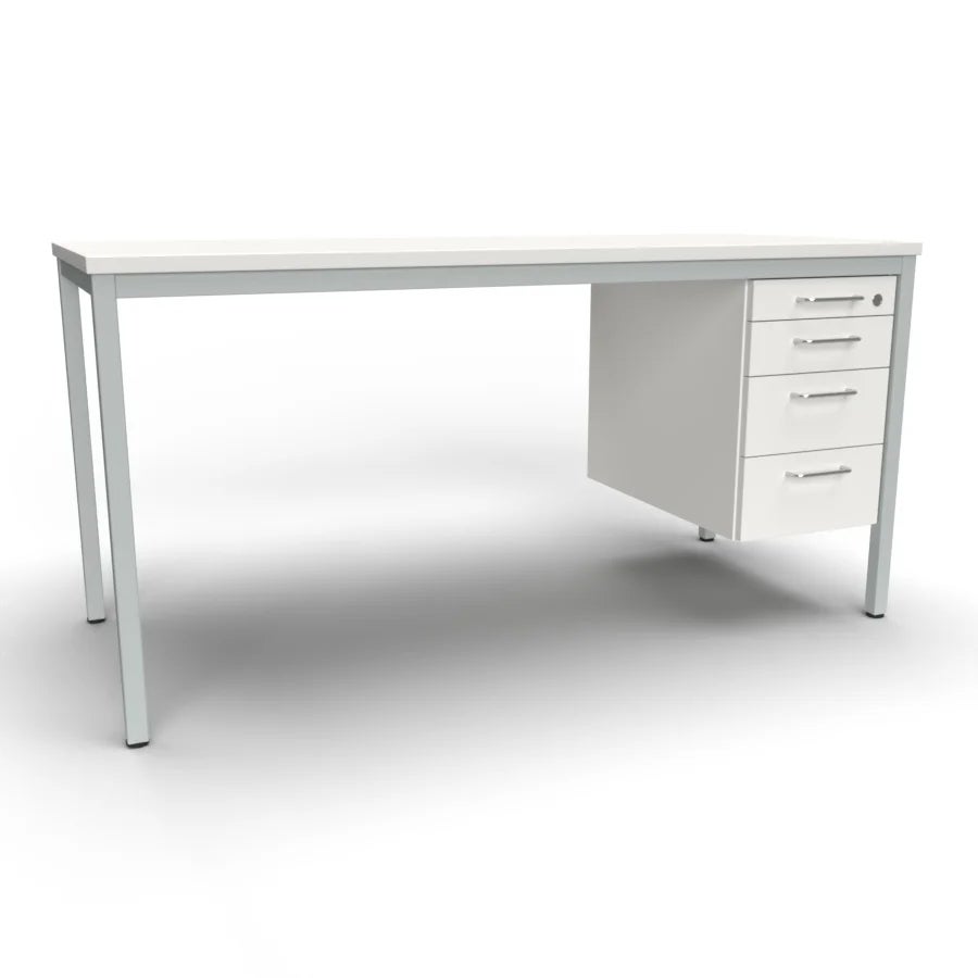 Lärarbord Teach med 1 st hurts, 1300x650 mm