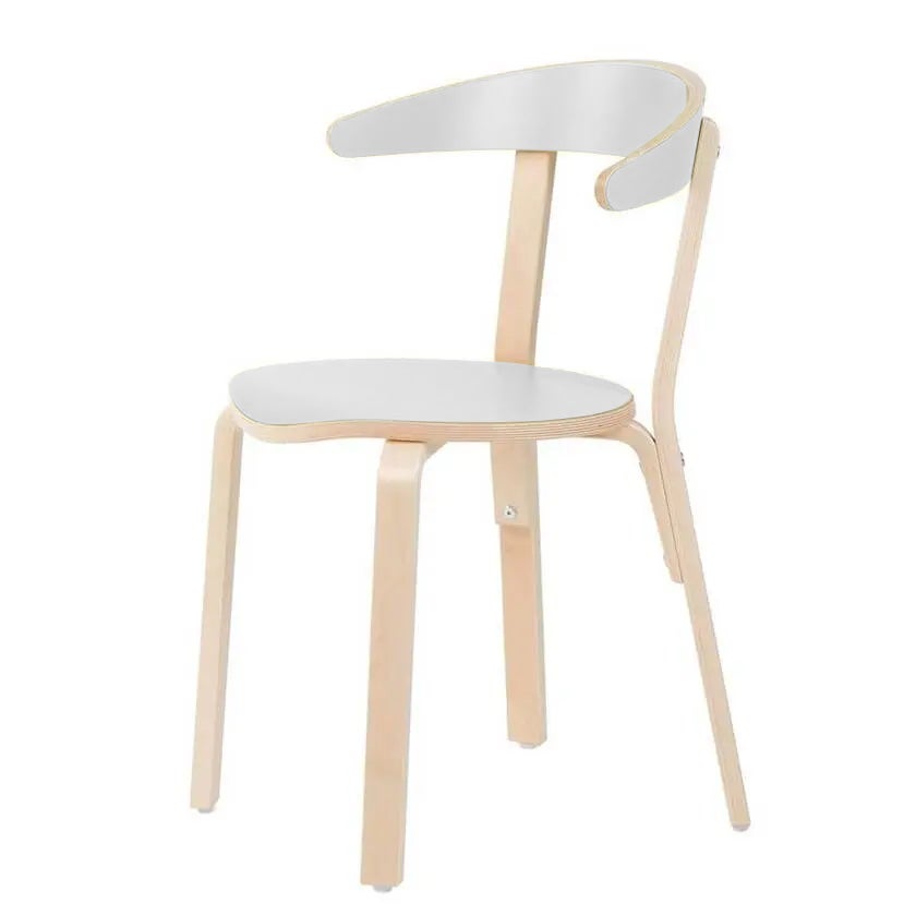 Stol Ellen, formpressad björk, laminat sits & rygg