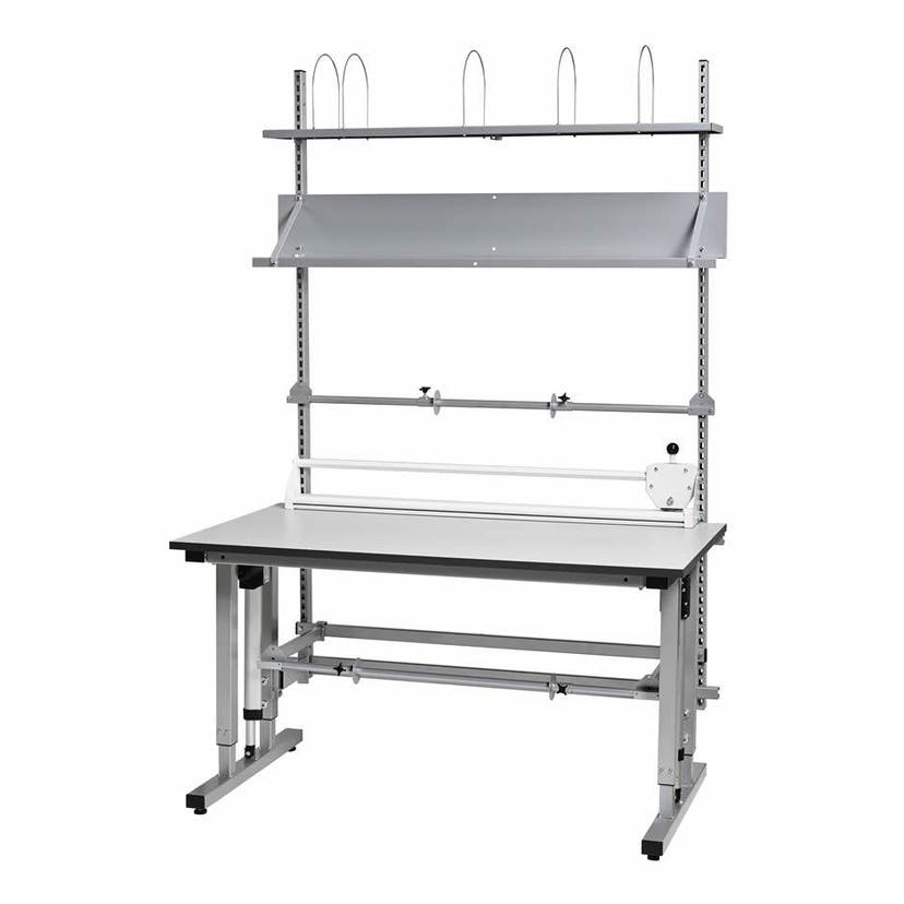 Packbord eldrivet Silverline PLUS 1500x800 mm, höjd 740-1140 mm, max last 300 kg