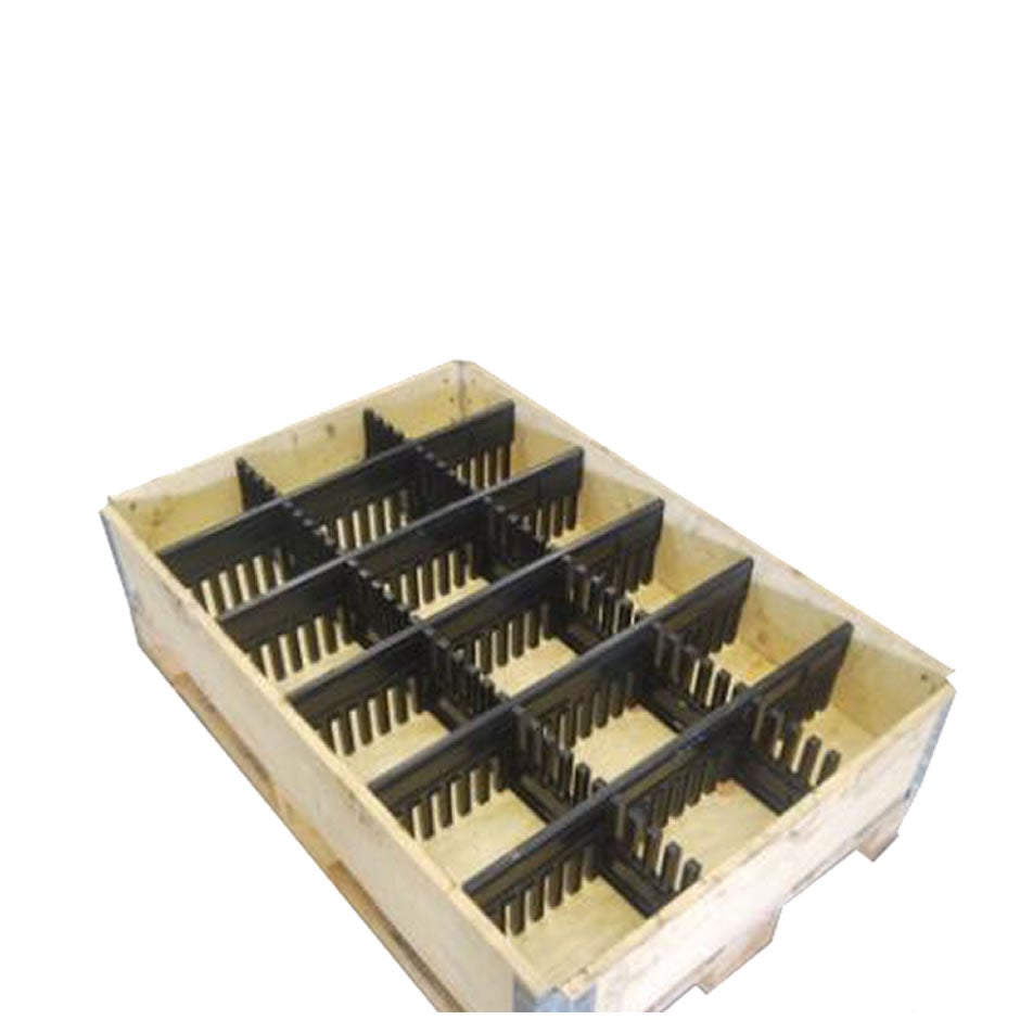 Pallkrageavdelare i plast, 1150x120x10mm