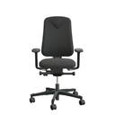 Arbetsstol Höganäs 290 Large med hög rygg och 4D armstöd, stor ställbarhet, tyg Xtreme