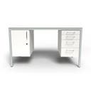 Lärarbord Teach med 1 hurts & 1 skåp, 1500x650 mm