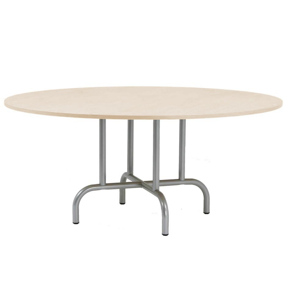 Bord maximum, runt 1600 mm, höjd 720 mm, lackerat underrede