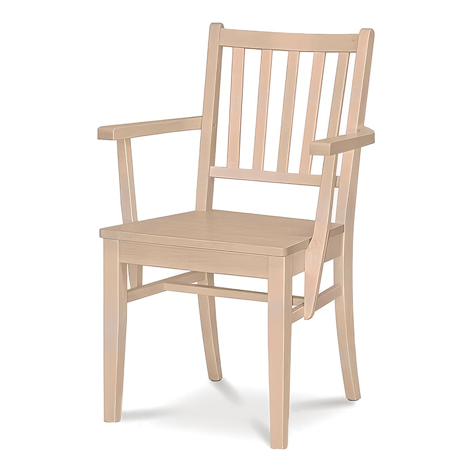 Karmstol Ester, sits trä