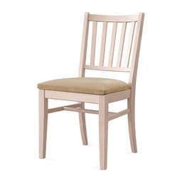 Stol Ester, B470 x D540 x H860 mm, stativ björk, klädsel Gabriel Step beige