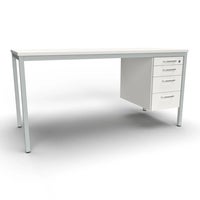 Lärarbord Teach med 1 st hurts, 1300x650 mm