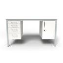 Lärarbord Teach med 1 hurts & 1 skåp, 1500x650 mm