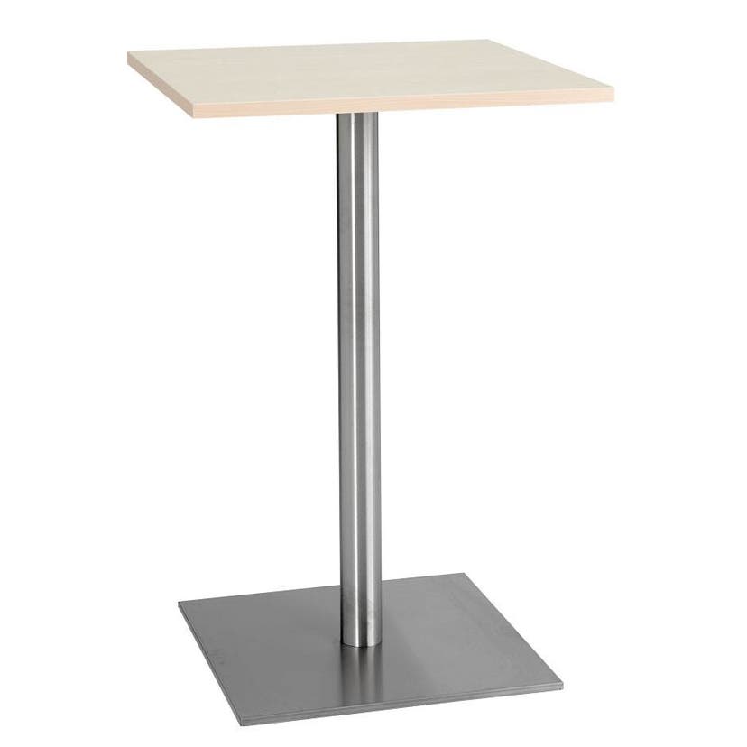 Ståbord Verona, 600 x 600 mm, rostfritt