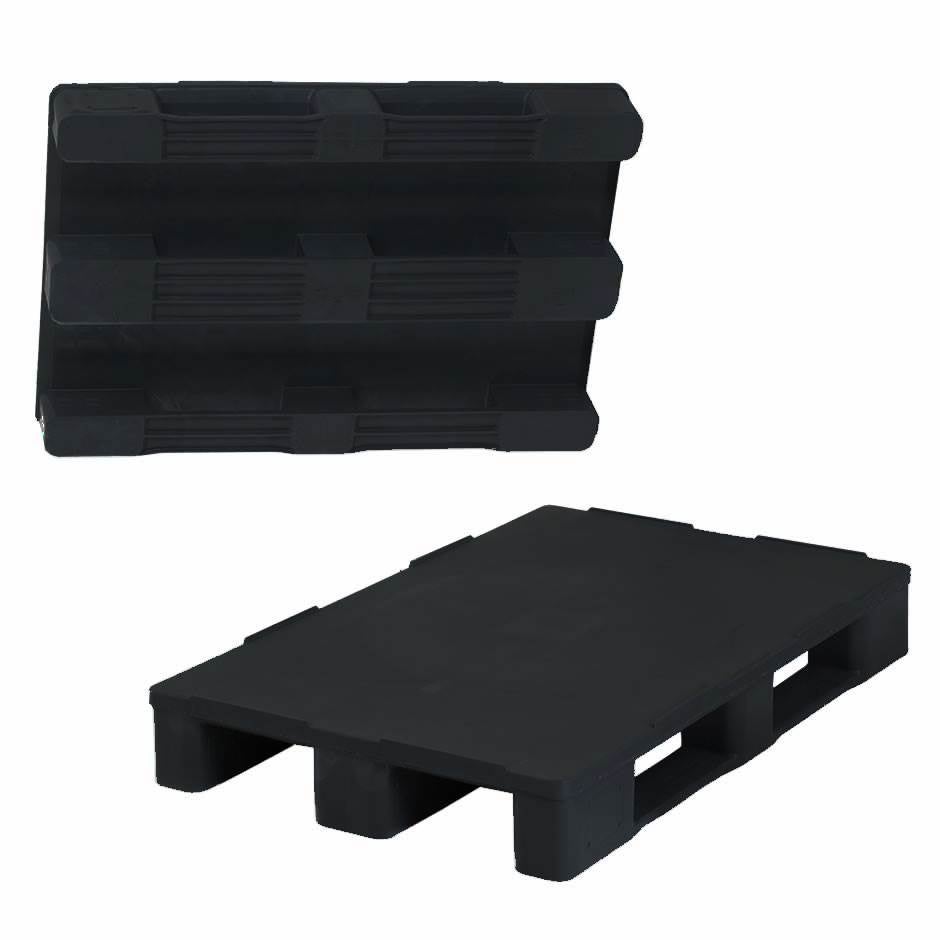 Hygienpall 1200x800 mm, höjd 160 mm, max last 4000 kg, max last i ställ 1000 kg