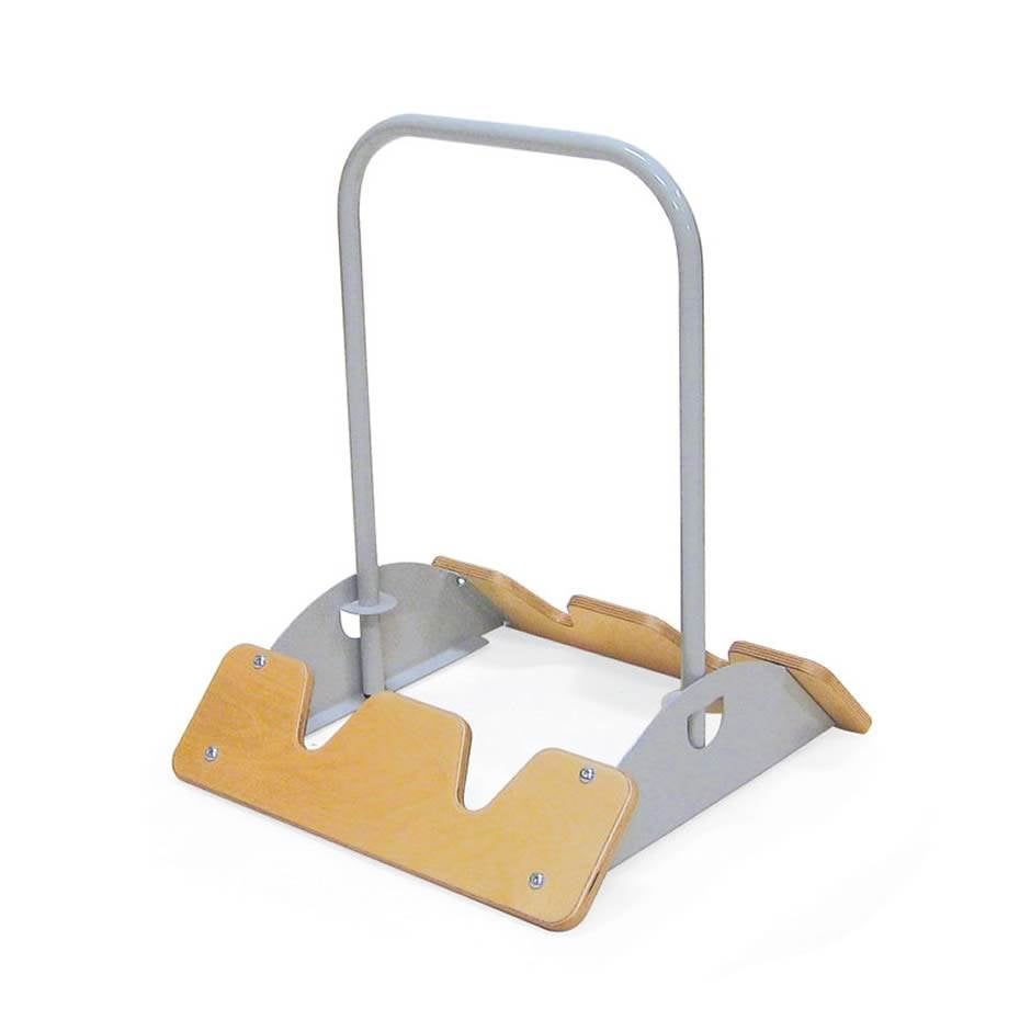 Stövelknekt Rasken, 500x500x620mm, plåt och trä med plats för 2 barn