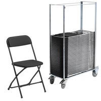 Paket 50 st Smart klappstol och 1 st stolsvagn