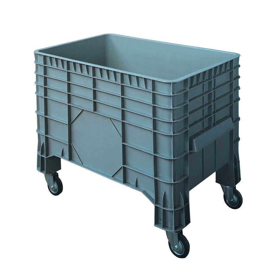 Pallbox med hjul 540l 1200x800x1100 mm max belastning 500 kg