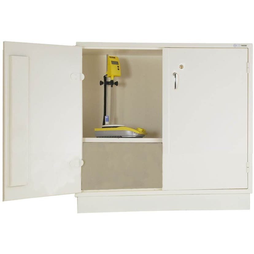 Brandisolerat förvaringsskåp med 1 st hyllplan 895x1000x600 mm