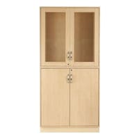 Slöjdskåp Sjöbergsskåpet 1, med 4 st hyllplan, 1 lutande hyllplan & 4 lådor