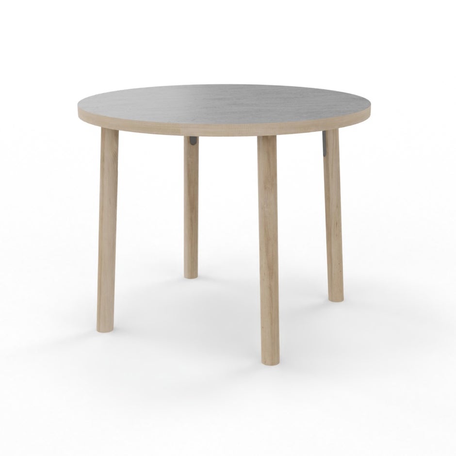 Bord Add Wood, runt Ø900 mm