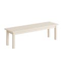 Sittbänk Erika, B1200 x D350 x H350 mm, ben massiv björk och sits av kryssfanér med Björk högtryckslaminat