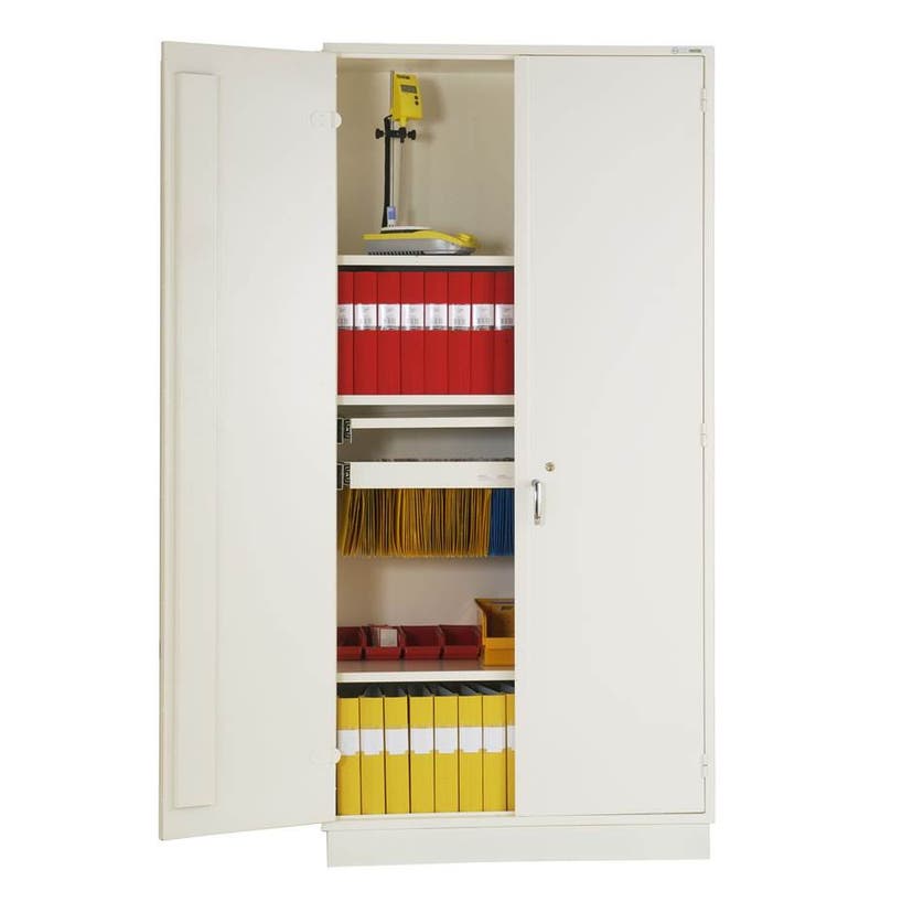Brandisolerat förvaringsskåp med 5 st hyllplan 2095x1000x450 mm