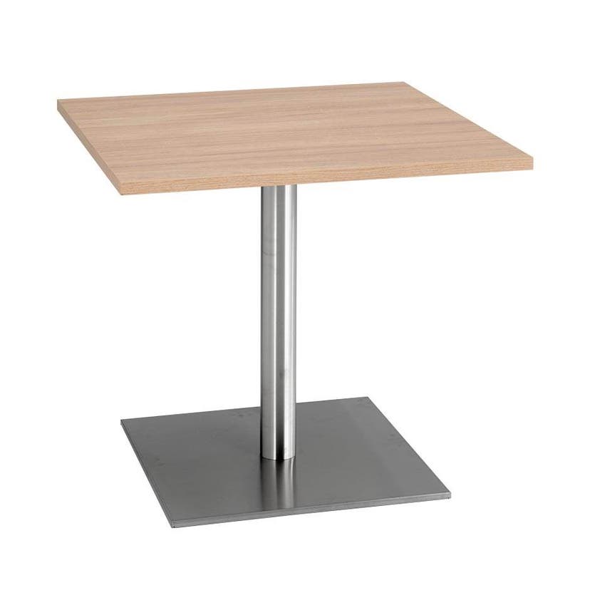 Soffbord Verona, 700 x 700 mm, rostfritt