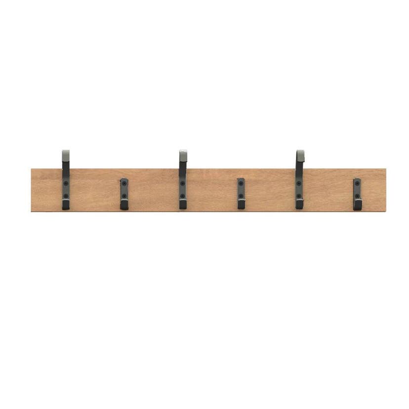 Kroklist, 1000 mm, skolkrokar och väskkrokar