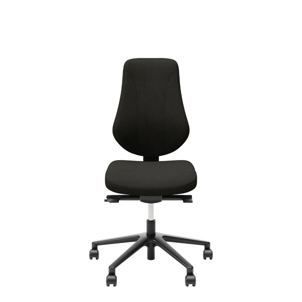 Kontorsarbetsstol Surf Freefloat, hög rygg, sitthöjd 45-58 cm, exklusive armstöd och nackstöd