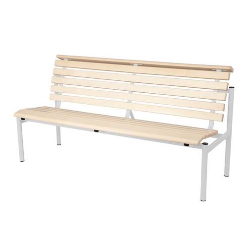 Soffa Lina, 3-sits, med massiv björk, L1800 x D700 x H900 mm