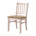 Stol Ester, B470 x D540 x H860 mm, stativ björk, klädsel Gabriel Cura beige
