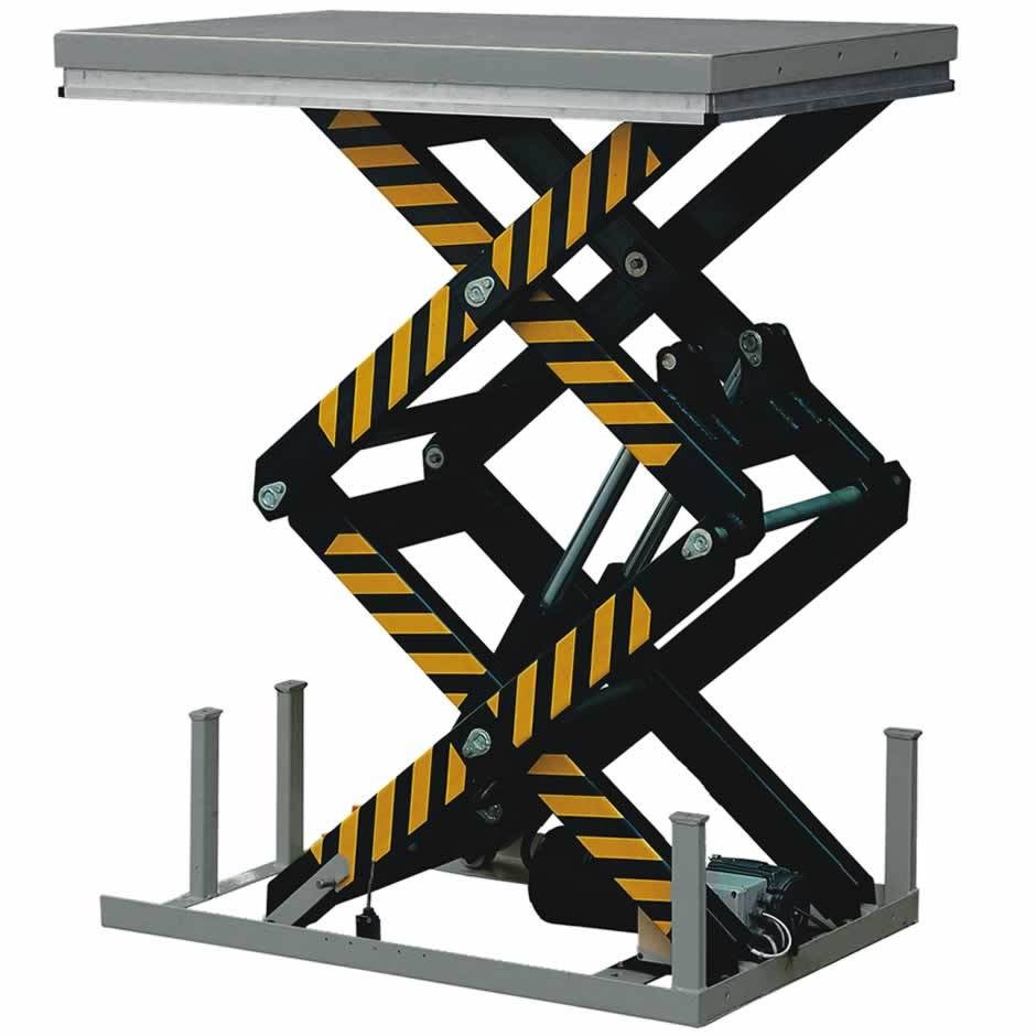 Lyftbord höjdsax HD, lyfthöjd 305-1780, elektriskt, 1300x820 mm, lyftkap 1000 kg