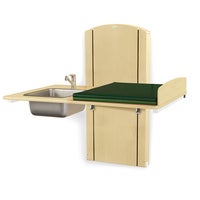 Skötbord Lyfta 120V tvättdel, skiva 1200x800 mm, höjdjustering 300-1100 mm