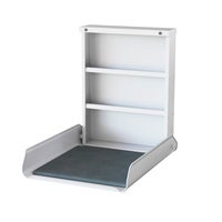 Skötbord Väggö Vit, vägghängt, inkl madrass, skiva 610x800 mm 