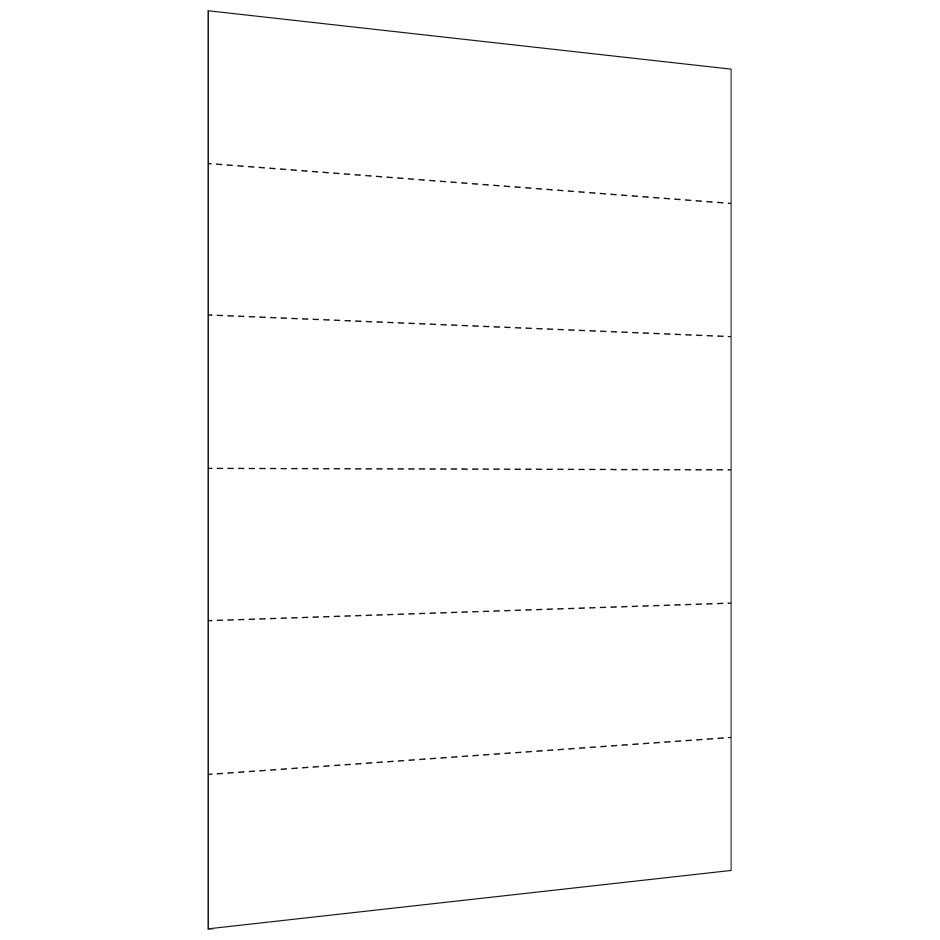 Etikettkartong, perforerad A4, 7st/ark