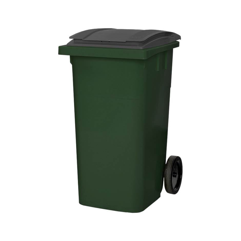 Avfallsbehållare 240l , hjul diameter 250 mm, vikt 13,5 kg