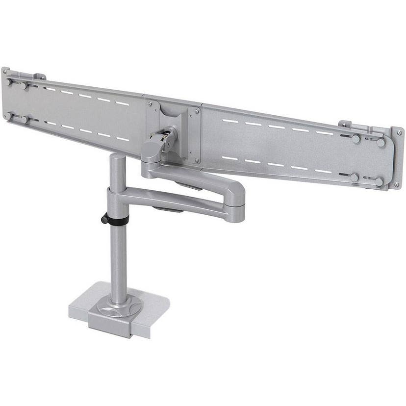 Monitorarm Oslo Duo, armlängd 465 mm, för 2 monitorer, klämfäste