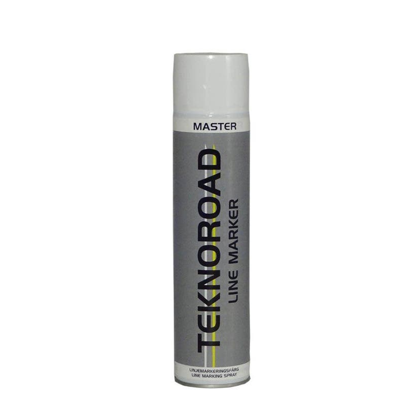 Linjemarkeringsfärg, 6 flaskor 600 ml, vit